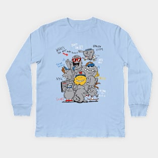 Crazy Kids Long Sleeve T-Shirt